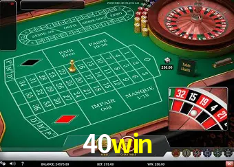 Descubra o Mundo do Cassino Online com 40win